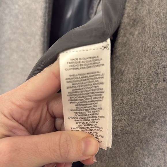 Ralph Lauren Grey Wool Coat - Picture 5 of 6